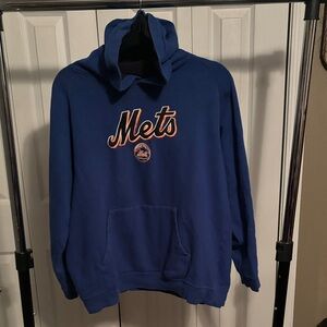 MLB New York Mets Blue Pullover Hoodie